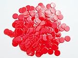 1200 plastic chips with Free Storage Bag
