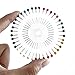 uxcell 480PCS 1.5 Inches Decorative Colorful Round Pearl Straight Head Pins