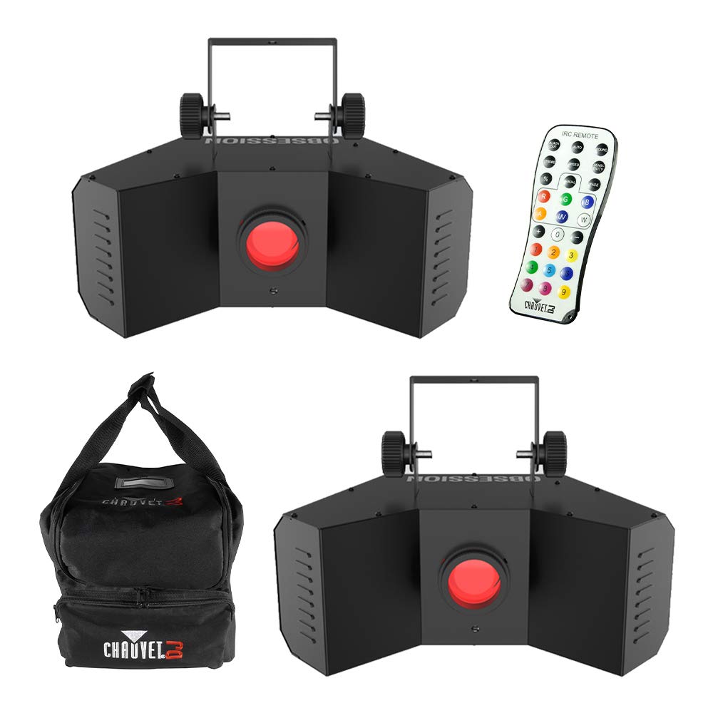 Chauvet Obsession Gobo Flower Led Effect Light Bundle Dj Disco