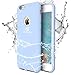 iPhone 6 Case, iPhone 6S Case, Robson Silicone Rubber Anti Drop Protective Case - Light Blue