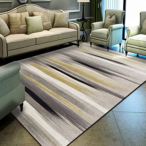 Modern Geometric Cream Home Decorator Floor Rug and Carpets 3D Geometric Rug Living Room Carpet Area Rugs,180x280cm