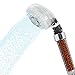 Hand Held Filtered Shower Head (Clear) - 4 Filter Spray Settings for a Full Spa Experience