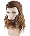 Brown Costume Hair Wigs w/Wig Cap for Party Halloween Costume Cosplay
