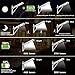 TENKOO Solar Street Lights Outdoor 26400mAH Lithium Battery Ultra Bright, Auto On/Off by PIR Motion/Light Sensor, LED Security Street Lights Dusk to Dawn for Outdoor Area Lighting