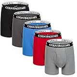 Counting Stars Boxer Briefs Men's Undearwear Men Pack Of 5 Cotton Mens Underwear Boxer Briefs XXL