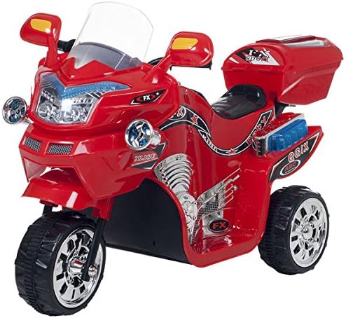 Lil Rider 3-wheel Raptor Red FX Battery Operated Motorcycle