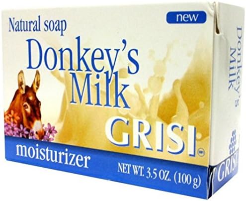 Grisi Donkey's Milk Soap, 3.5 oz (Pack of 5)