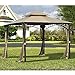 Sunjoy 110109156 Original Replacement Canopy for Madaga Havana Gazebo (10X10 Ft) L-GZ136PST-2/7/9 Sold at Target, Red