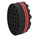 Feamos Magic Twist Sponge Brush for Dreads Locking Coil Afro Curl for Hair Styling