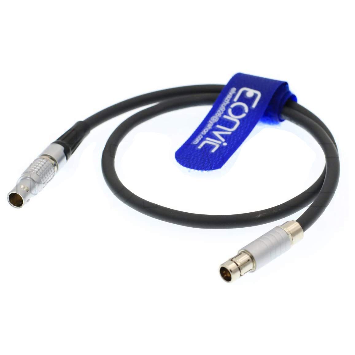 Eonvic Fisher RS 3 Pin Male to 0b 2 Pin MOVCAM Boot Cable/Teradek Bolt/Arri Alexa Power Cable