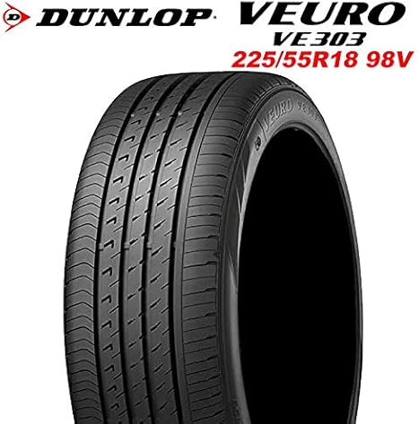 Amazon Dunlop 225 55r18 98v Veuro Ve303 プレミアム コンフォートタイヤ ダンロップ サマータイヤ 夏タイヤ 1本 並行輸入品 タイヤ 車 バイク