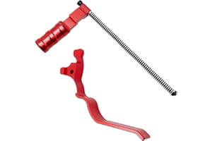 BZGREEN Extended Lever and Handle for 10-22 Combo (Red)