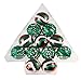 Clever Creations Shatterproof Christmas Tree Ornaments Large Red, Green, and White 80mm Christmas Decor | 12 Piece Variety Set Perfect for Christmas Decorations