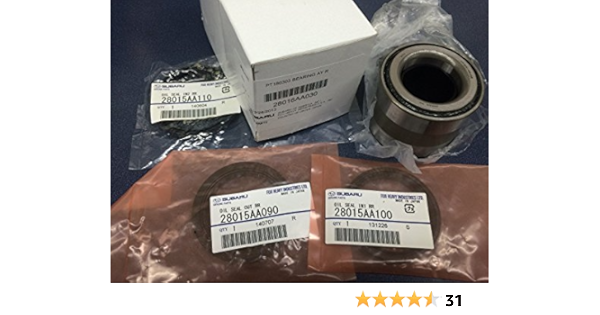 Subaru - Kit de rodamiento de rueda trasera original: Amazon ...