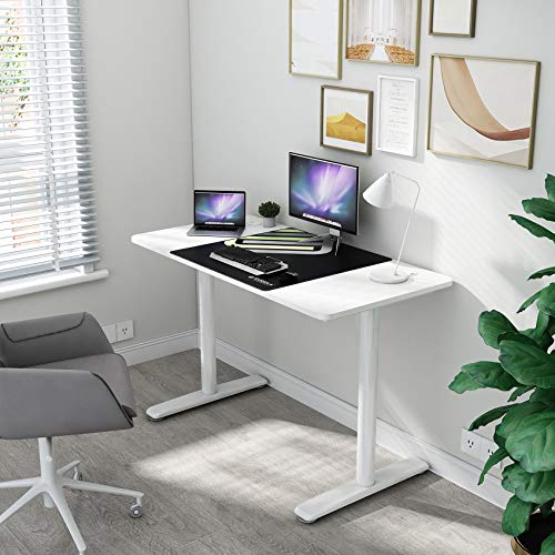 Eureka Ergonomic White Desk 47", Modern Simple Style Study Writing