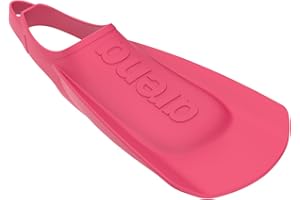 Arena Unisex Adult Comfortable Lightweight Swim Training Fins for Men and Women Silicone Short Blade Flippers Open Heel Desig