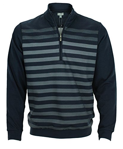 Ashworth Men's Plaited Merino V-Neck Sweater