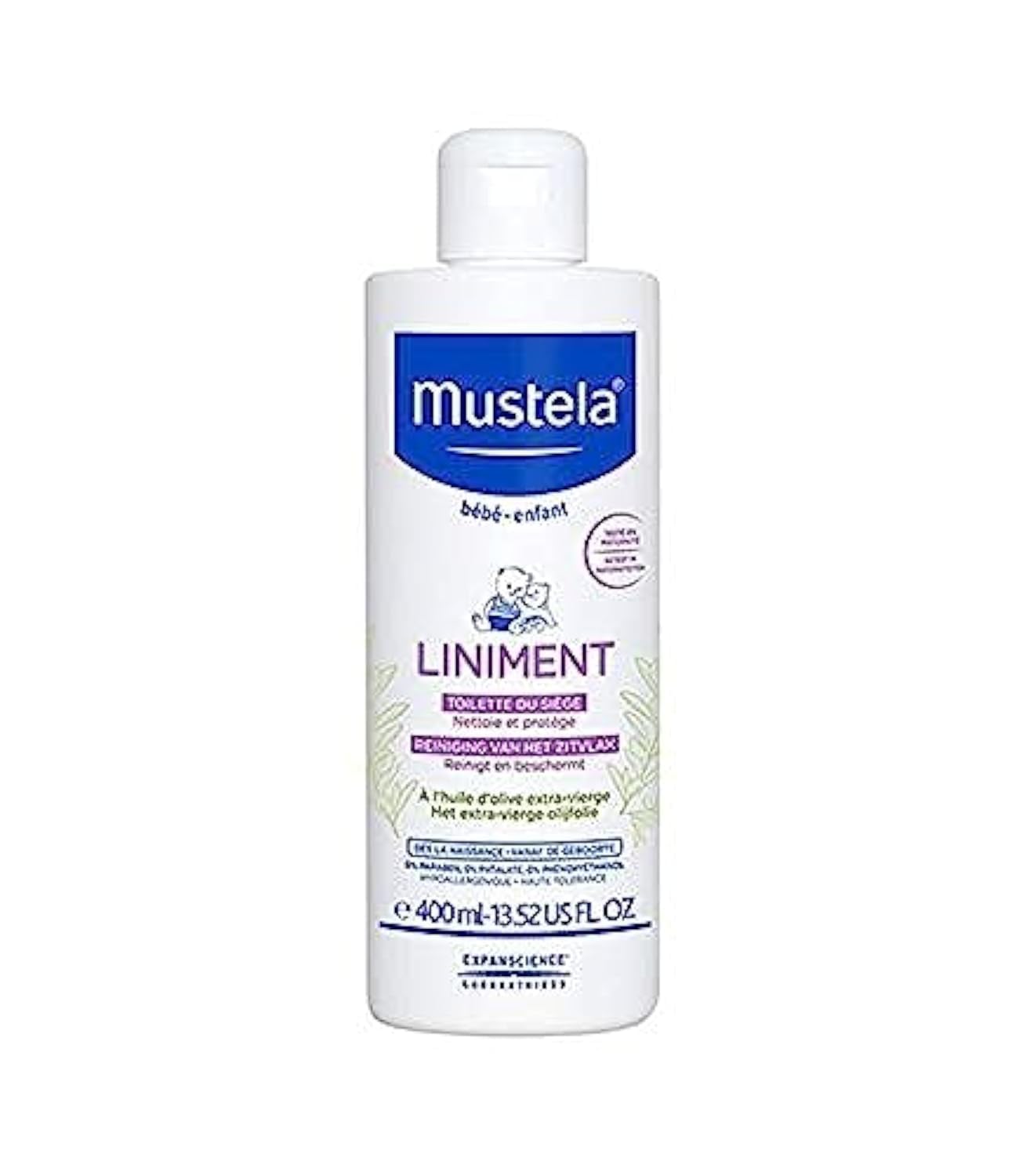 Mustela Liniment Hygiene of Diaper Area 400ml