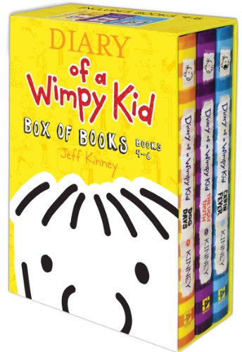 Diary of a Wimpy Kid Box of Books (4-6)