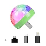 Mini boule disco led usb - Lumière DJ portable pour faire la fête - Maison, voit