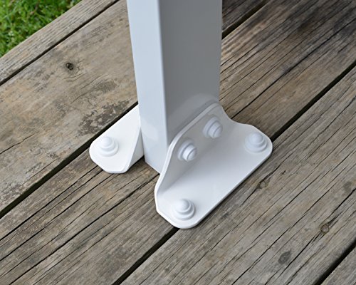Canopia by Palram Terrassenüberdachung Alu Feria 3x5.46 Polycarbonat Hohlkammerplatten Pergola 546 x 300 cm Weiss zur Überdachung ihrer Terrasse – Bild 7