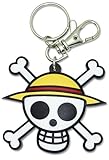 One Piece Straw Hat Pirates Skull Logo Key Chain