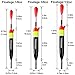 thkfish Fishing Bobbers Fishing Floats and Bobbers Slip Bobbers for Fishing Balsa Floats Crappie Fishing Bobbers 1/6oz(3.47