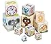 Janod Family Portraits Square Stacking Pyramid - Ages 12 Months+ - J02941