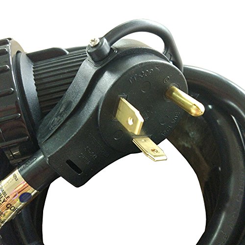 Parkworld 692200 RV Shore Power 30A Extension Cord Adapter TT-30P to L5-30R 50'