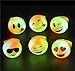 48 Bright Flashing Emoji LED Rings