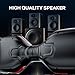 8.5 inch Warrior G2 Hoverboard Smart Self Balancing Scooter with Music Speaker and App-Enabled Hoverboard UL2272 Certificated All Terrain Off Road LED Lights