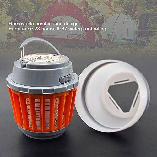 Teepao Heavy Duty Bug Zapper Lantern Backyard Mosquito Killer With