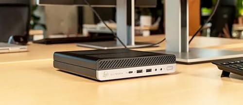 HP EliteDesk 705 G4 Mini Desktop Computer, AMD Quad-Core Ryzen 5 Pro 2400GE Up to 3.8GHz, 16GB DDR4 RAM, 512GB SSD, Keyboard&Mouse, Windows 10 Pro (Renewed) in Oman | Whizz Minis