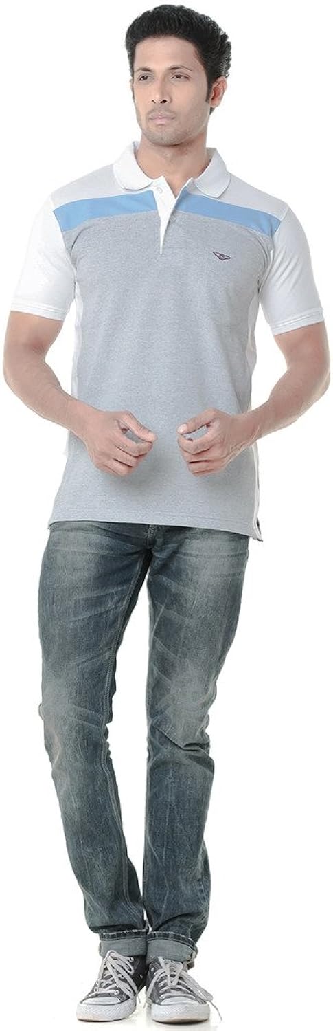 wexford men's cotton half sleeve polo t-shirt