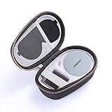 Esimen Hard Sound Therapy Case for Bose Noise-Masking Sleepbuds, Eye Mask，Cables Carry Protective Noise Sound Machine Bag (Black+Gray)