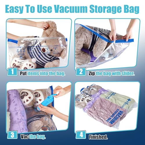 Vacuum Storage Bags Jumbo and XXL, Extra Large Vacuum Seal Bags for photo 8