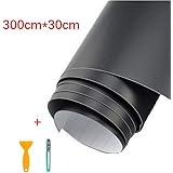 Adesivo In Vinile Nero Opaco Per Auto, Pellicola In PET, Foglio - Foto 10