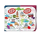 Japanese Kit Kat East Japan & west Japan set 10 Flavors Assortments (24 Mini Bar) (Japan Import)
