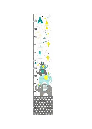 Toise Enfant Theme Indien Tipi Elephant Tons Bleu Jaune Mint Amazon Fr Handmade Toise Enfant Theme Indien Tipi Elephant Tons Bleu Jaune Mint Amazon Fr Handmade