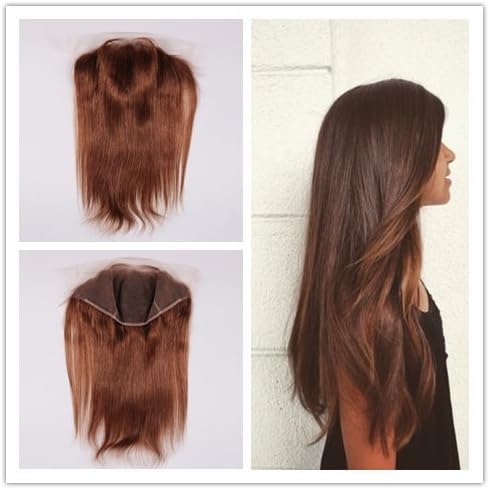 Wigsroyal Blonde Lace Frontal Closure Sew In 13x6 Malaysian Virgin Hair Color 30