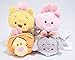 Mini Tsum Tsum Plush 4pc Set: Winnie the Pooh, Tigger, Piglet, and Eeyore Easter 3.5