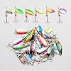 Shaddock-Fishing–30-Pack-Assorted-Colorful-Feather-Meatl-Casting-Fishing-Spinner-Baits-Spoon-Fishing-Lures-Fish-Hooks-Tackle-for-Northern-Pike-Salmon-Walleye-and-Largemouth-Bass