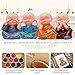 FishMM Set of 4 Monks Figurine, Wise Resin Monks Decorative Ornaments, Hear No Evil See No Evil Speak No Evil Do No Evil Statue, Car Home Desk Shelf Decor Collectible Art