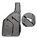 Youngerbaby Large Sturdy Crossbody Sling Bag Men Women Casual Travel Chest Bag