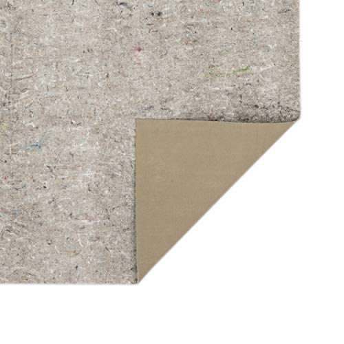 Mohawk Home Dual Surface Round Felt Non Slip Rug Pad, 4' x 4', 1/4 Inch