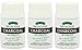 THREE PACK of Bragg's charcoal tablets 100