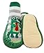 Baby Toddlers Kids Indoor Slipper Shoe Socks Moccasins NON SKID GREEN GREY STRIPE CROCODILE (Age 2-3 (Sole length 16cm))