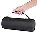 Hard Travel Bag Carrying Cover Case for JBL Pulse 3 Pulse3 Wireless Portable Bluetooth Speaker Protective Cover with Shoulder Strap (Black+Gray)