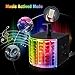 DJ Lights, LED Party Lights DMX512 Sound Actived Strobe Light DJ Disco Lights Stage Lighting Projector DJ Party Lights RGB LED Stage Beam Lights with Remote for Home Room Birthday Bar Xmas