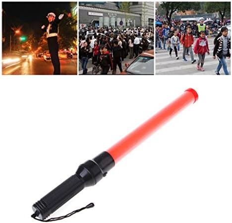 StarShine Plastic Traffic Wand Powerful LED Flashlight Torch 3 Modes Strobe Setting